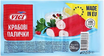 Крабовые палочки Снежный краб Vici из сурими охлаждённые, 250 г