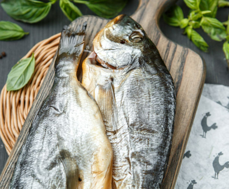 Дорадо горячего копчения