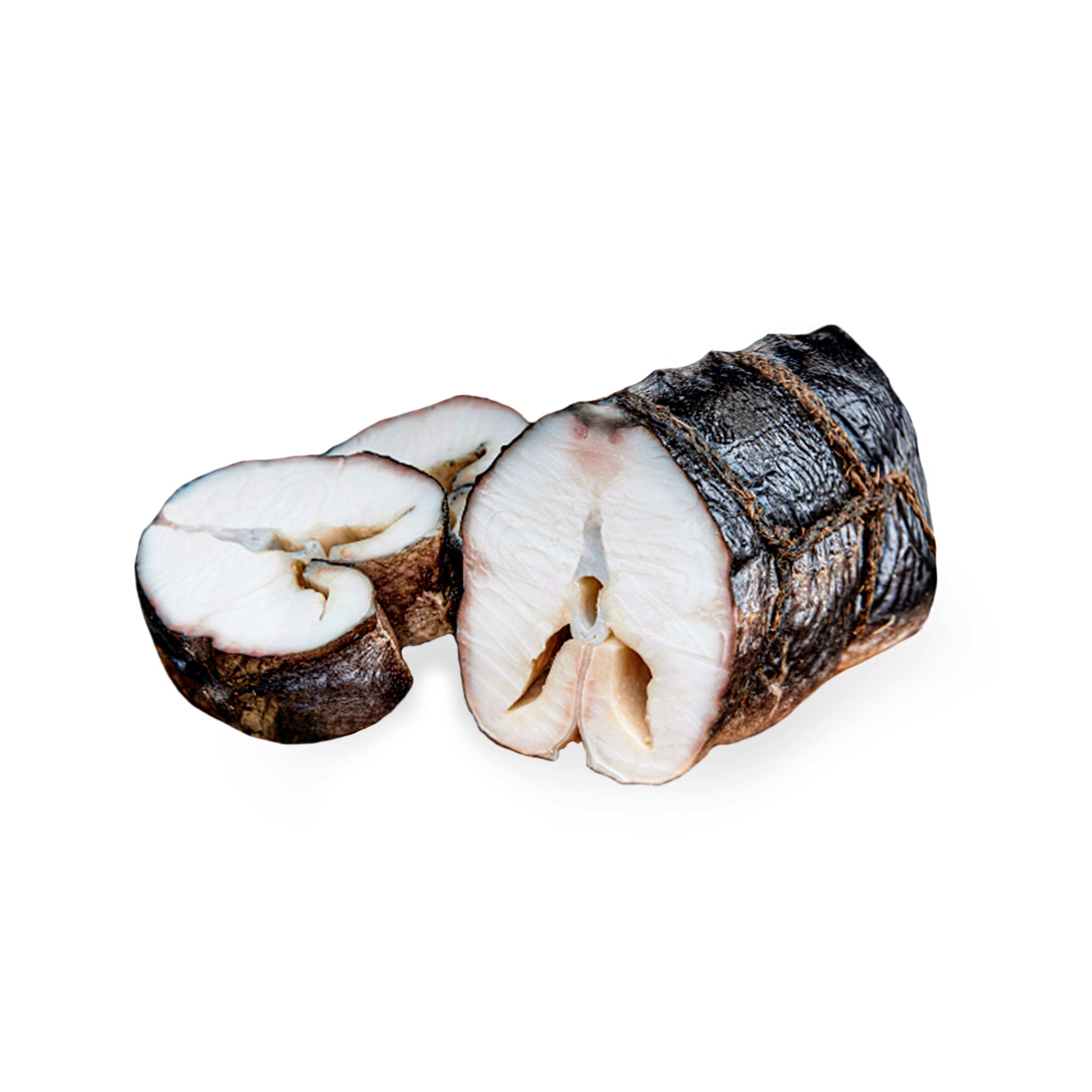 Белуга кусок без шкуры горячего копчения ~1 кг