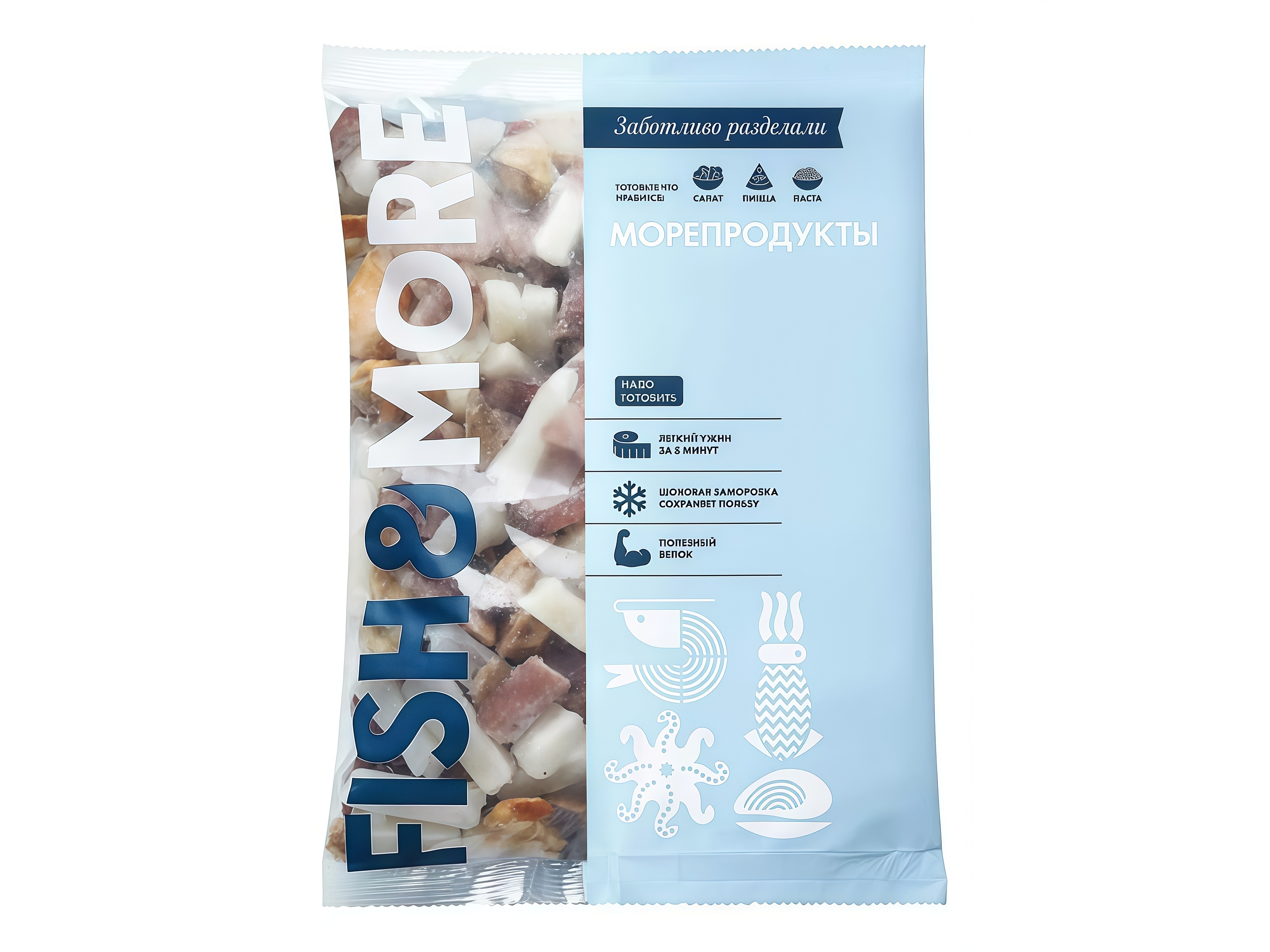 Котлеты из кальмара ~800 гр